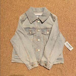 Old Navy Toddler Light Blue Denim Jean Jacket 4T